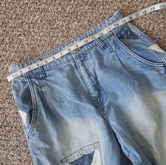 Free People Down To Earth Patch Jean Size 27 - Picture 4 of 9
